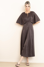 Copenhagen Muse |  Maxi dress Vianna | brown | Picture 4