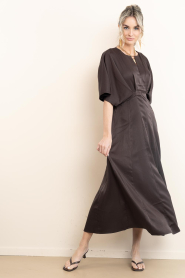 Copenhagen Muse |  Maxi dress Vianna | brown | Picture 5