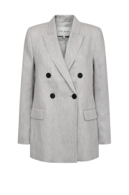 Copenhagen Muse |  Double breasted blazer Natalie | grey blue  | Picture 1