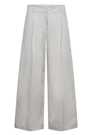 Copenhagen Muse |  Linen trousers Natalie | blue grey | Picture 1