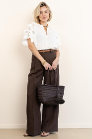 Copenhagen Muse |  Lyocell trousers Natu | brown | Picture 2