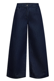 Copenhagen Muse |  Wide leg jeans Jalynn | dark blue | Picture 1
