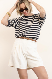 Copenhagen Muse |  Pinstripe short Tailor | natural | Picture 5