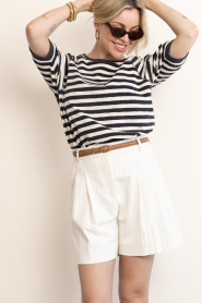 Copenhagen Muse |  Pinstripe short Tailor | natural | Picture 7