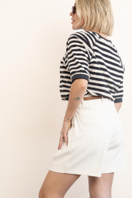 Copenhagen Muse |  Pinstripe short Tailor | natural | Picture 10