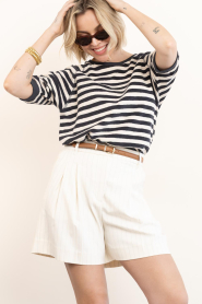 Copenhagen Muse |  Pinstripe short Tailor | natural | Picture 5