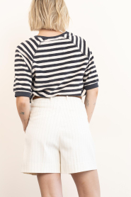 Copenhagen Muse |  Pinstripe short Tailor | natural | Picture 10