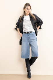 Copenhagen Muse |  Denim bermuda short Anora | blue | Picture 4