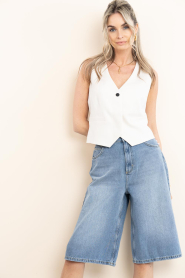 Copenhagen Muse |  Denim bermuda short Anora | blue | Picture 6