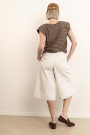 Copenhagen Muse |  Leather bermuda Royal | natural | Picture 8