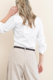 Copenhagen Muse |  Cotton mix blouse Poppi | white | Picture 8