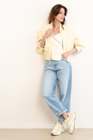 Copenhagen Muse |  Top with lace details Norma | light yellow | Picture 3