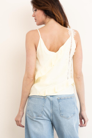 Copenhagen Muse |  Top with lace details Norma | light yellow | Picture 10
