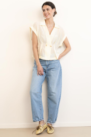 Copenhagen Muse |  Tailored blouse Molly | yellow | Picture 3