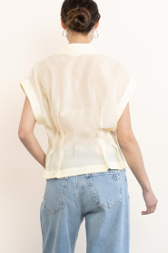 Copenhagen Muse |  Tailored blouse Molly | yellow | Picture 6