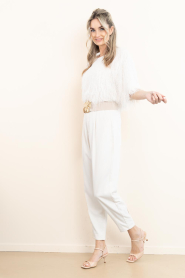 Copenhagen Muse |  Top with fringes Fallon | natural | Picture 3