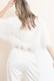 Copenhagen Muse |  Top with fringes Fallon | natural | Picture 10