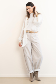 Copenhagen Muse |  Top with buttons Tilly | natural | Picture 3