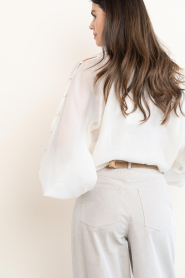 Copenhagen Muse |  Top with buttons Tilly | natural | Picture 8