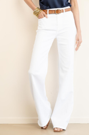 7 For All Mankind |  Flared jeans Modern Dojo lg40  | white | Picture 5