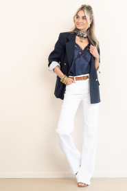7 For All Mankind |  Flared jeans Modern Dojo lg40  | white | Picture 3