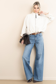 7 For All Mankind |  Wide leg jeans Lotta  lg34 |  blue | Picture 2