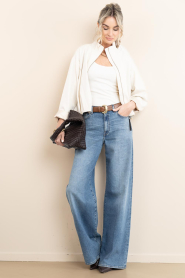 7 For All Mankind |  Wide leg jeans Lotta  lg34 |  blue | Picture 4