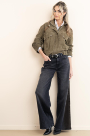 7 For All Mankind :  Wide leg jeans Lotta | black - img3