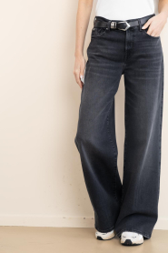 7 For All Mankind :  Wide leg jeans Lotta | black - img5