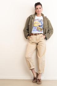 Elite Paris |  T-shirt with print Mood | white | Picture 3