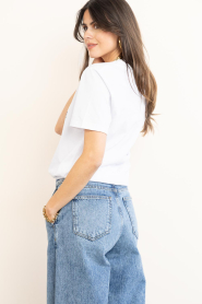 Elite Paris |  T-shirt with print Gelato | white | Picture 6