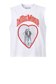 Elite Paris |  T-shirt with print Couple | white | Picture 1