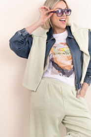 Elite Paris |  wit | Basic t-shirt Fit | Picture 2