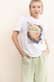 Elite Paris |  wit | Basic t-shirt Fit | Picture 5