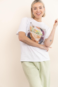 Elite Paris |  wit | Basic t-shirt Fit | Picture 6
