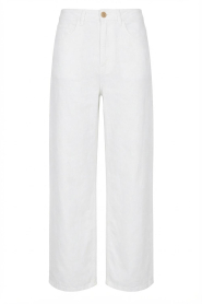 Lois Jeans |  Wide leg linnen pants Skater L32 | white