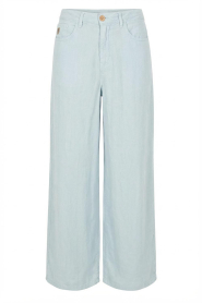Lois Jeans |  Wide leg linnen pants Skater L32 | blue
