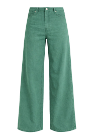 Lois Jeans |  Wide leg linen pants Marlene L32 | green
