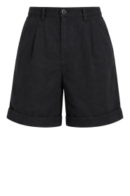 Lois Jeans |  Linen short Saya | black | Picture 1