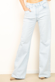 Lois Jeans |  High waist flared jeans Palas L34 | blue | Picture 5