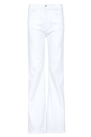 Lois Jeans |  High waist flared jeans Palas L34 | white  | Picture 1