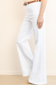 Lois Jeans |  High waist flared jeans Palas L34 | white  | Picture 6