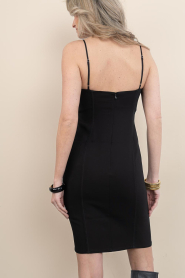 Herskind |  Bustier midi dress Roselini | black | Picture 6