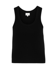 Herskind |  Ribbed sleeveless top Morris | black