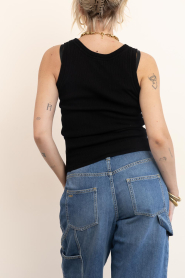 Herskind |  Ribbed sleeveless top Morris | black | Picture 6