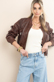 Herskind |  Ribbed sleeveless top Morris | natural | Picture 2