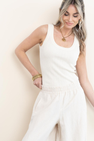 Herskind |  Ribbed sleeveless top Morris | natural | Picture 10