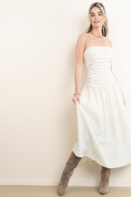Herskind |  Strapless dress Reese | natural | Picture 5
