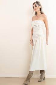 Herskind |  Strapless dress Reese | natural | Picture 6