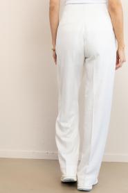 Herskind |  Linen mix trousers Alina | natural | Picture 7